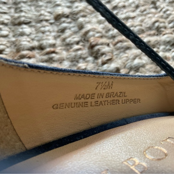 Talbots genuine leather suede peep toe block heel, 7 1/2M - Picture 6 of 7